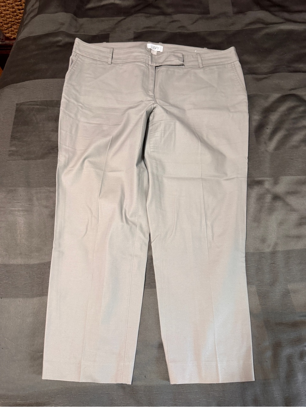 LOFT “Marisa” Light Gray Women’s Dress Pants